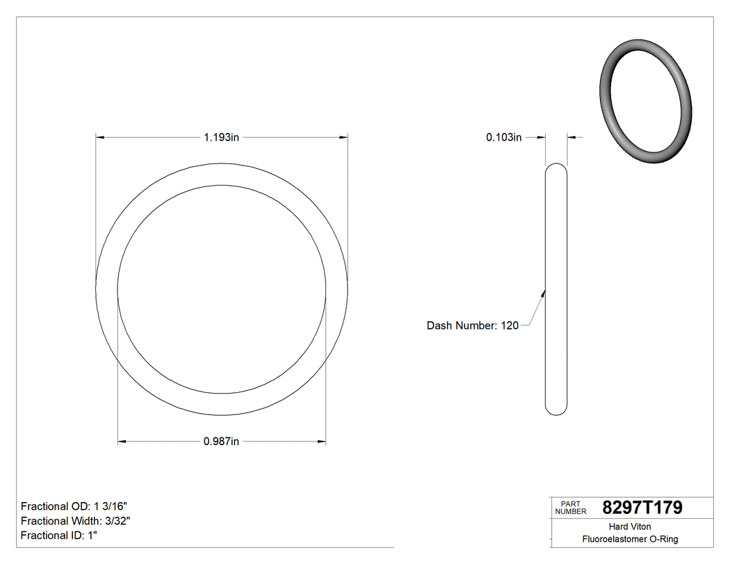 Technical drawing - 8297T179